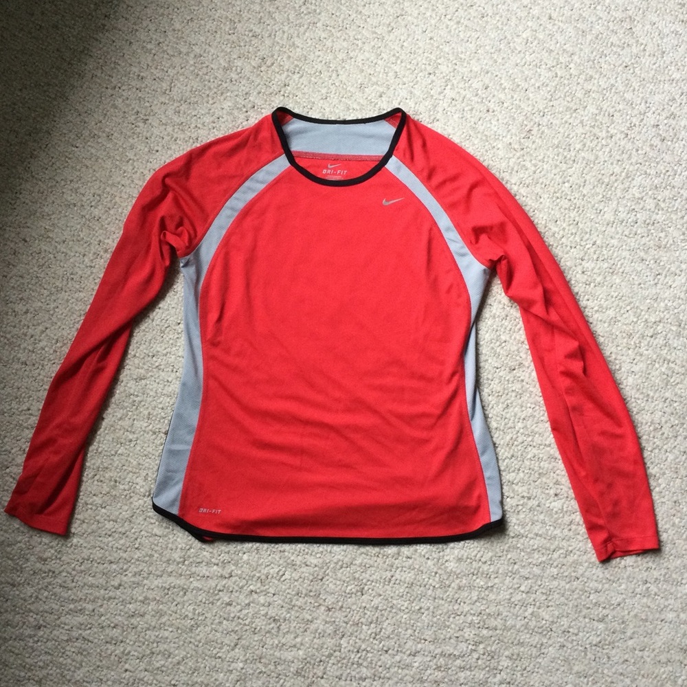Nike dri-fit long sleeve athletic top